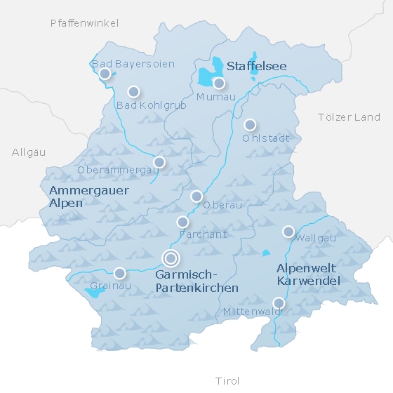 Ferienhäuser und Ferienwohnungen in der Zugspitz-Region mieten - Urlaub