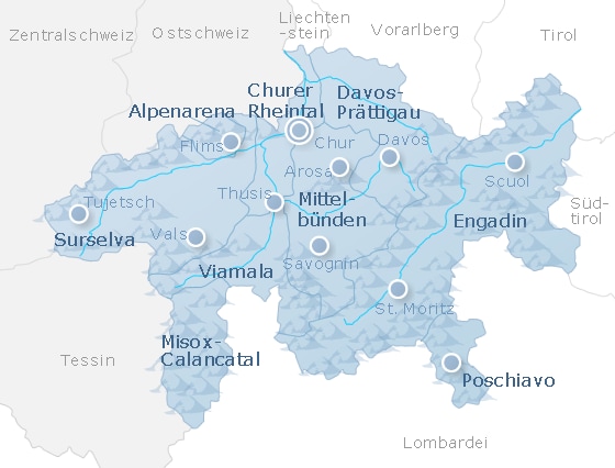 Ferienhäuser und Ferienwohnungen in Graubünden mieten - Urlaub in